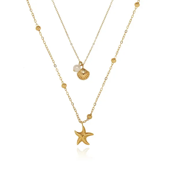 Gold_Layered_Marine_Necklace_For_Women